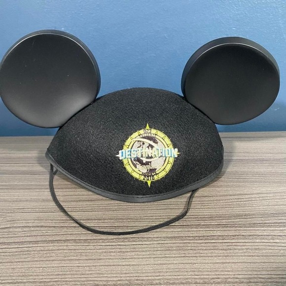 Disney Other - Disneyland Destination 2010 Mickey Ears Hat – Black Felt Collector Souvenir